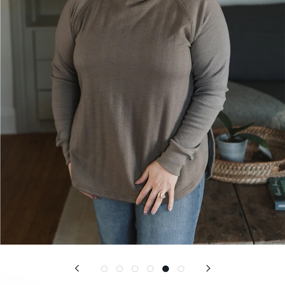 Gray Women's Top